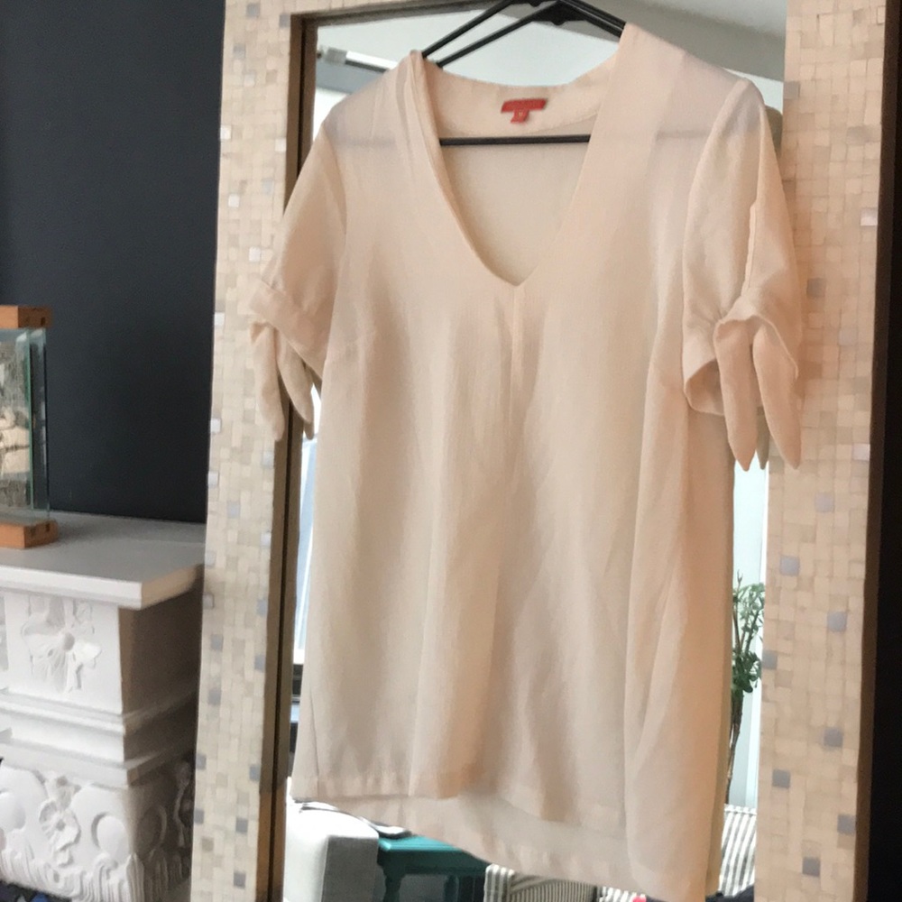 Cream blouse